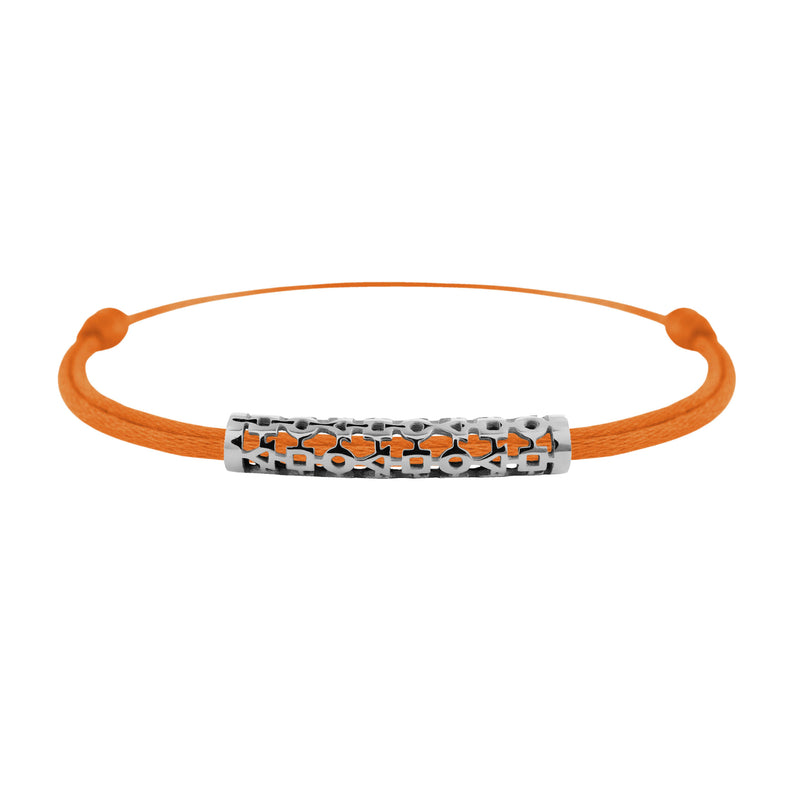 Tournaire gold tube link bracelet trilogy