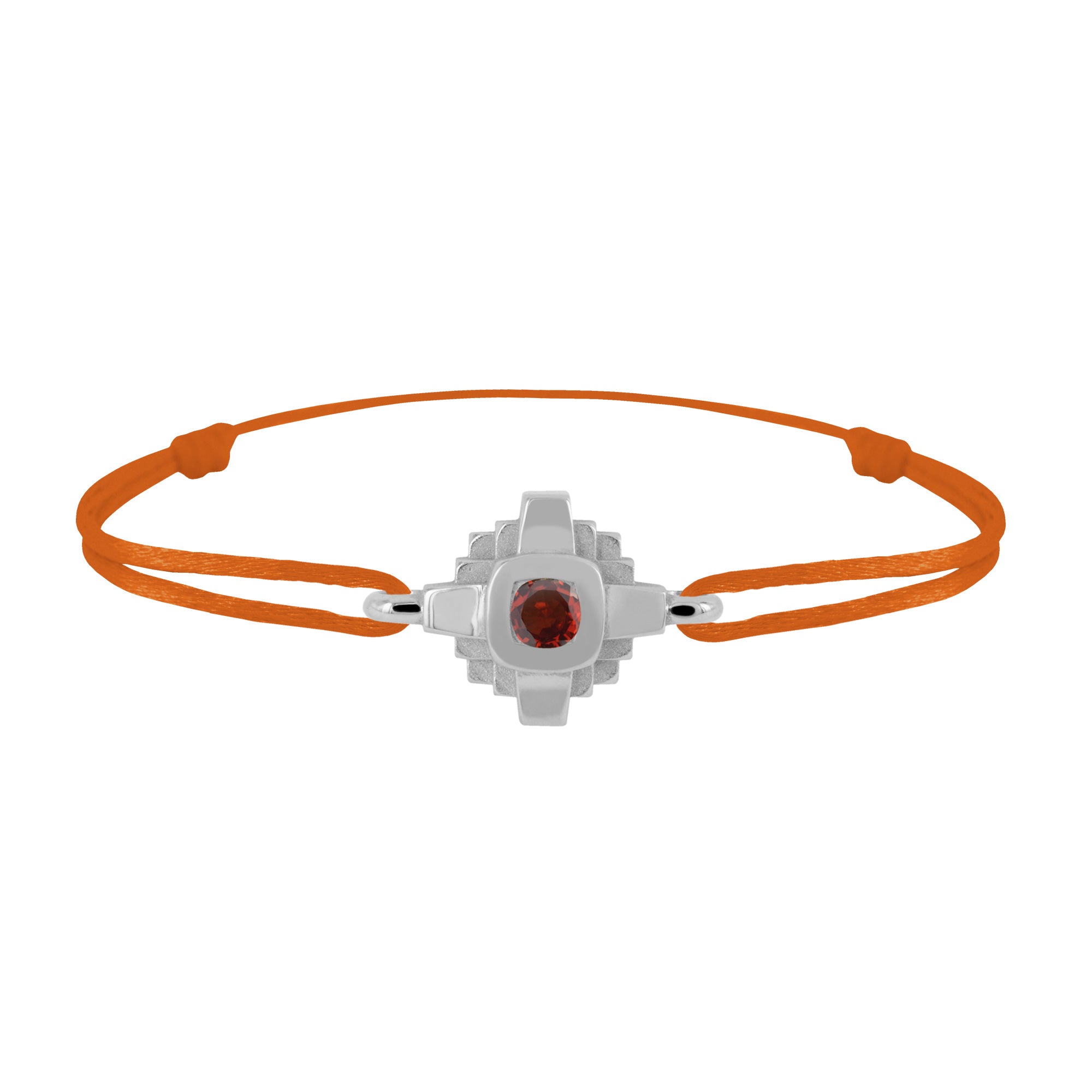 Esther red sapphire 3 mm bracelet