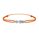 trilogy gold and diamond bracelet