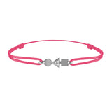 trilogy gold and diamond bracelet