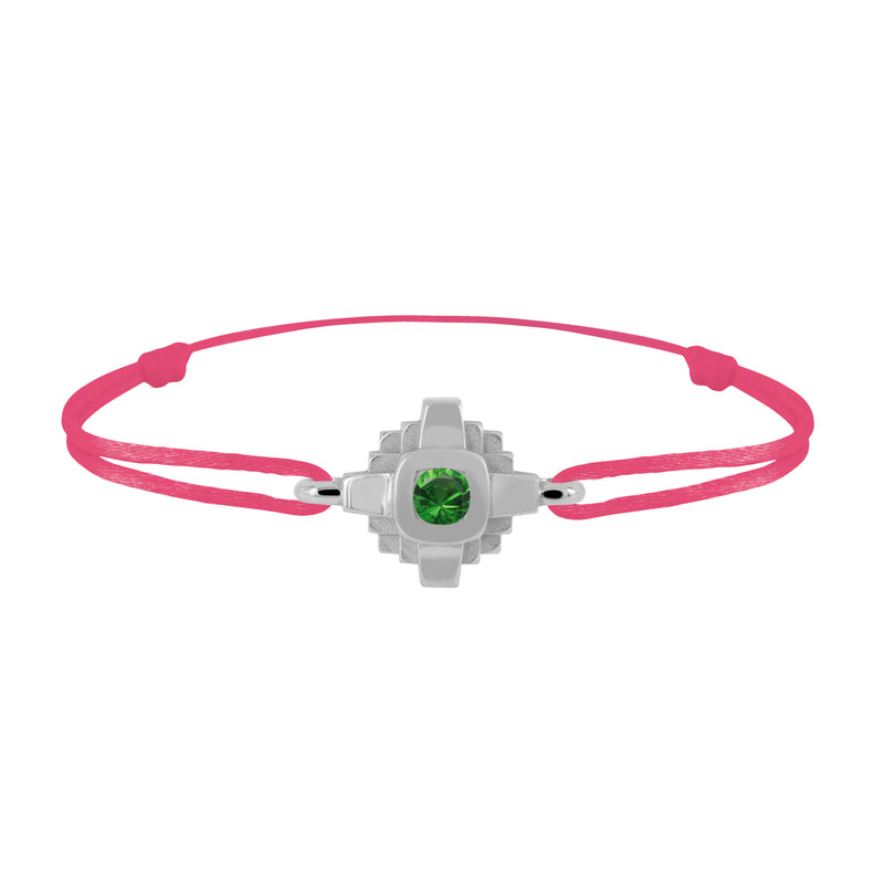 Bracelet Esther Tsavorite verte 3 mm