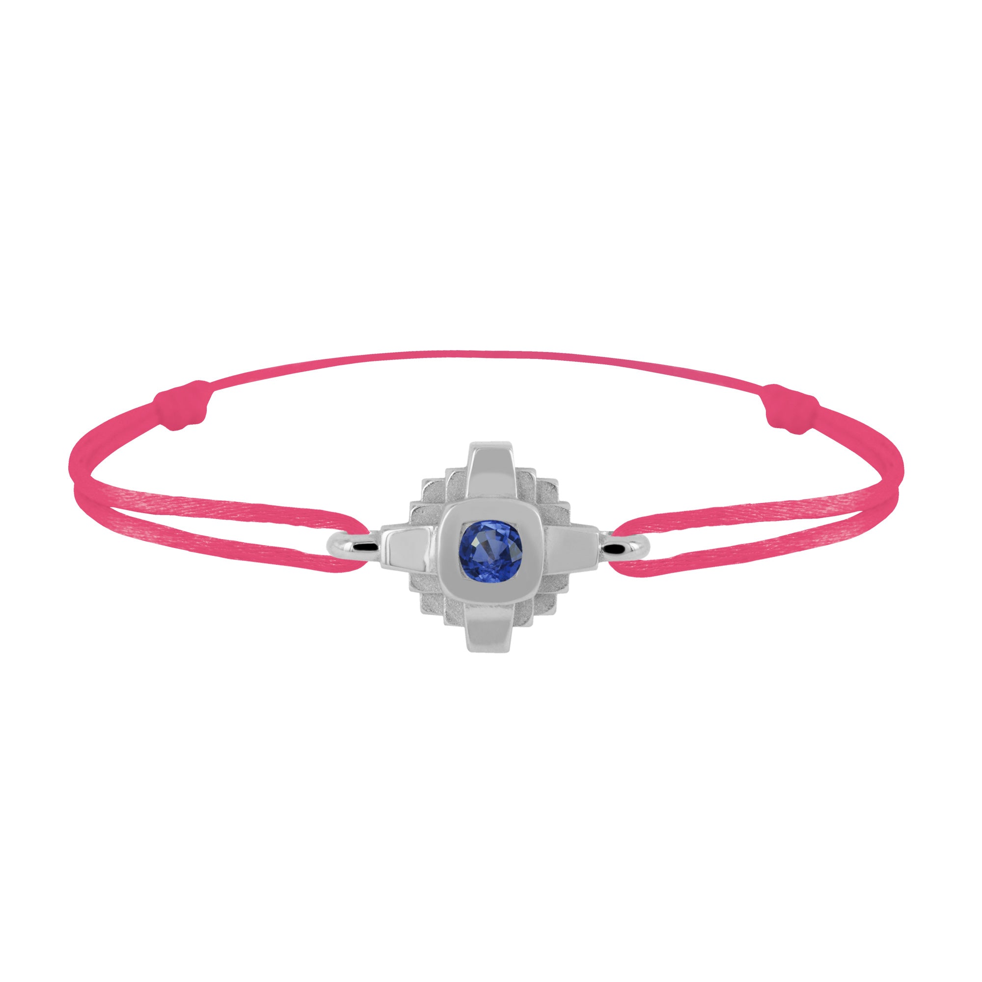 Bracelet Esther Saphir bleu 3 mm