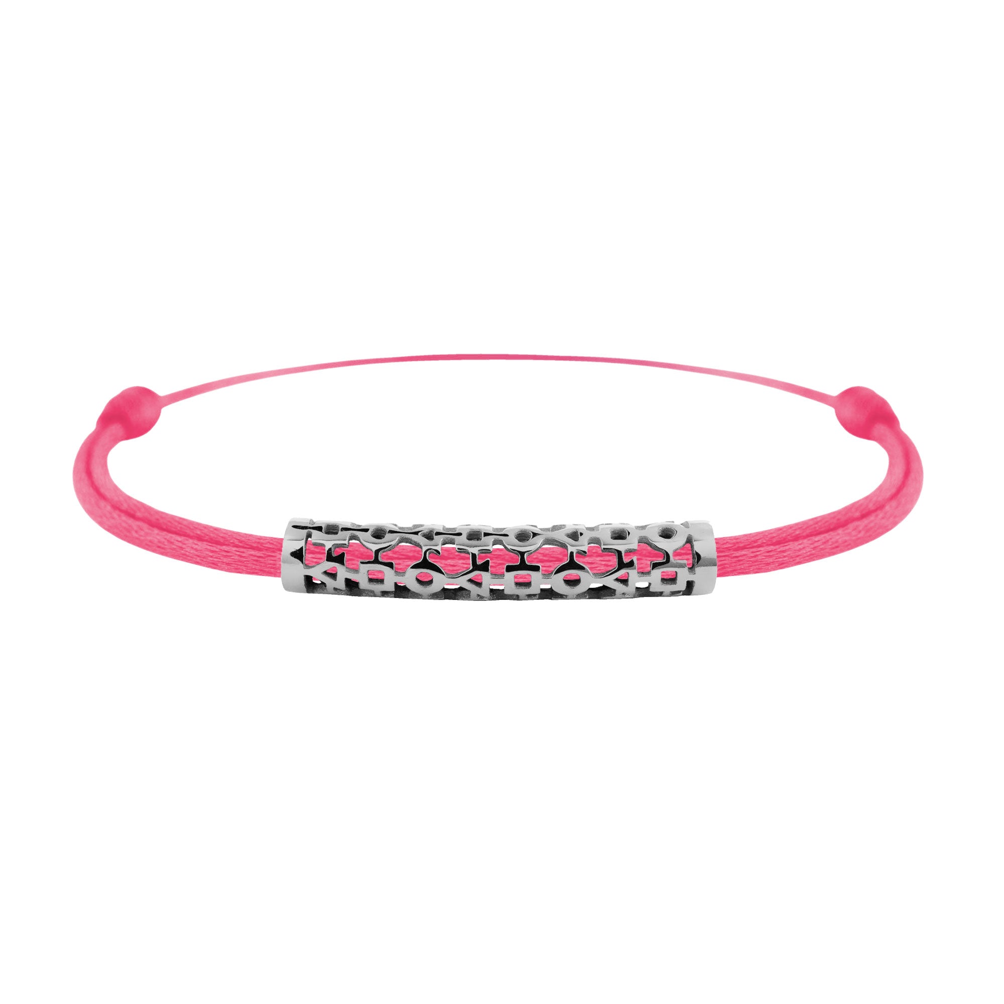 Bracelet lien Tournaire tube or trilogie