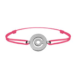 Bracelet lien Tournaire signe labyrinthe rond or