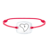 Bracelet Cœur amour lien émotion en or