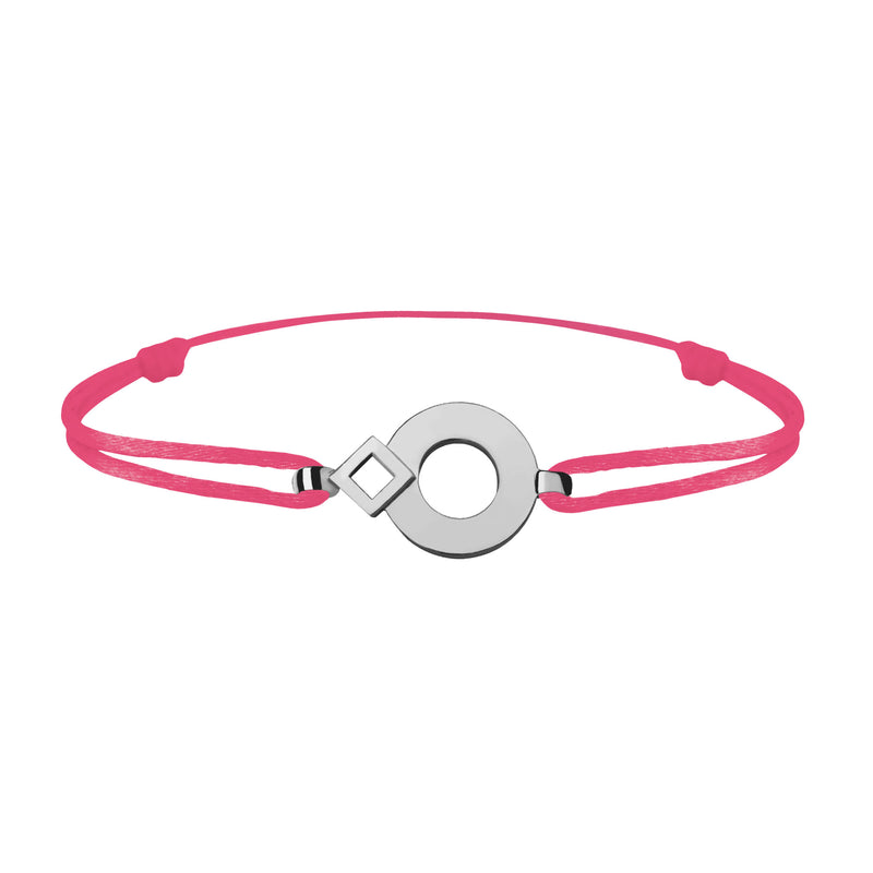 Bracelet lien Tournaire signe éclipse rond or