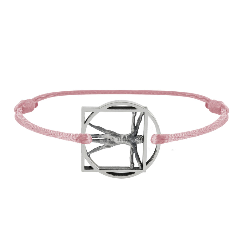 Medal bracelet Vitruvian Man