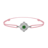 Bracelet Esther Tsavorite verte 3 mm