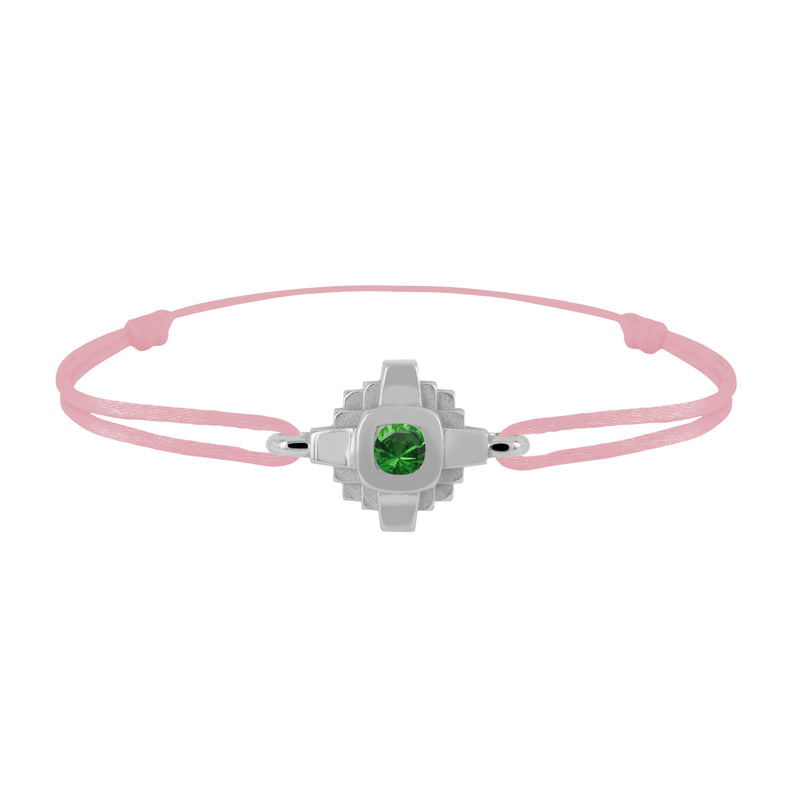 Bracelet Esther Tsavorite verte 3 mm