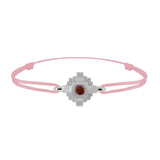 Bracelet Esther Saphir rouge 3 mm