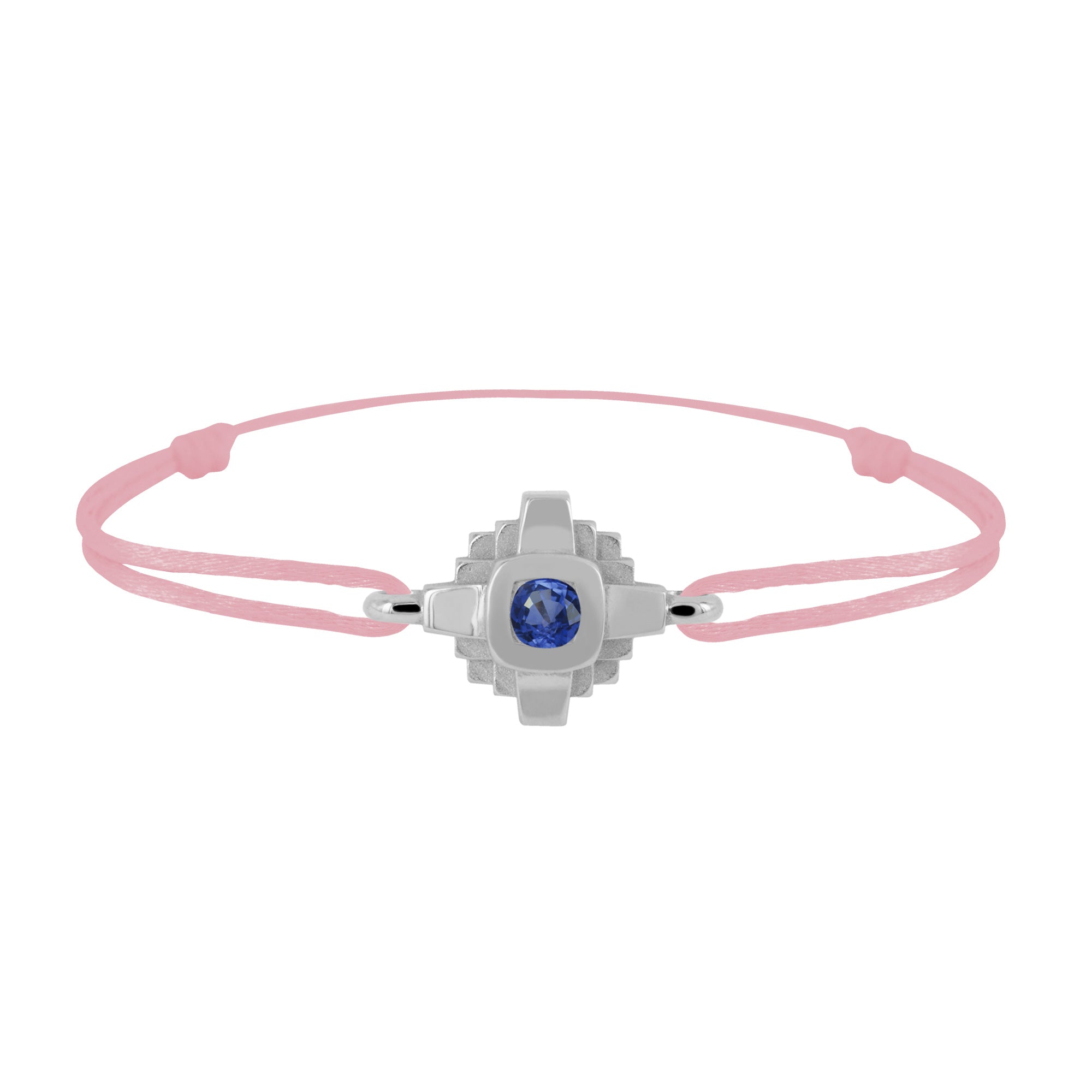 Bracelet Esther Saphir bleu 3 mm