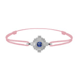 Bracelet Esther Saphir bleu 3 mm