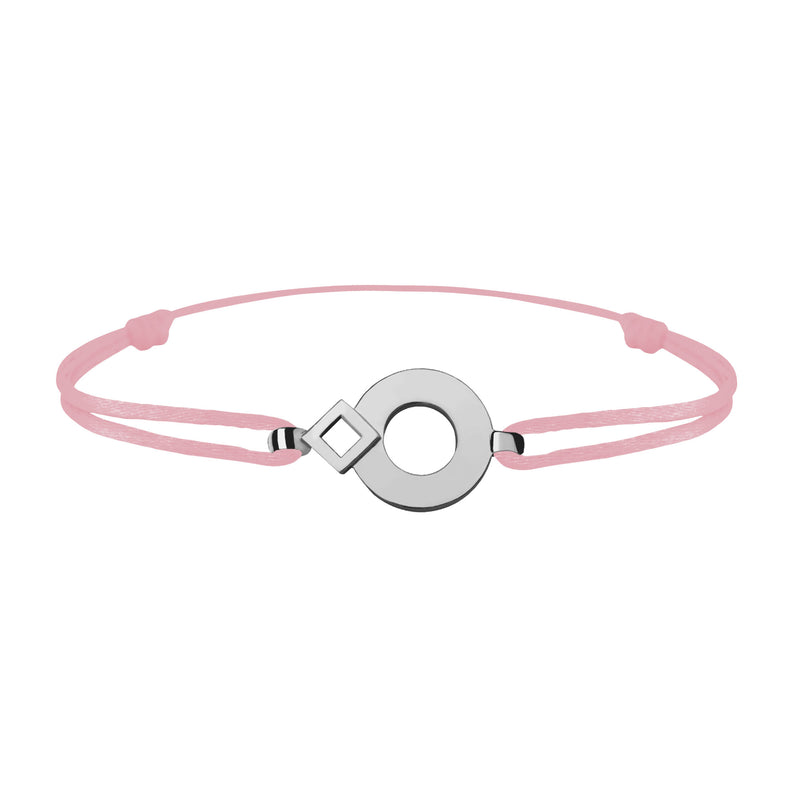 Bracelet lien Tournaire signe éclipse rond or