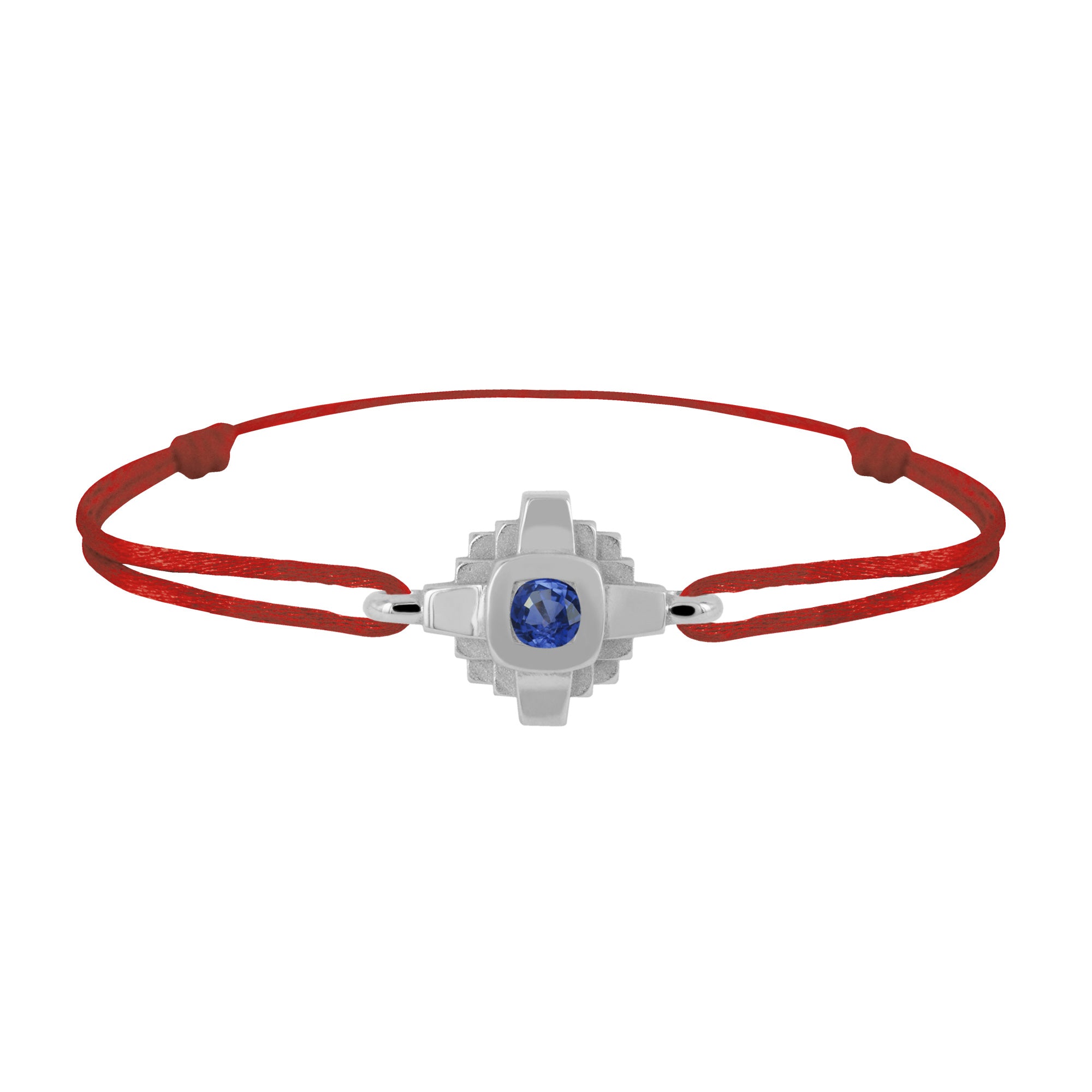 Bracelet Esther Saphir bleu 3 mm