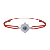 Bracelet Esther Saphir bleu 3 mm