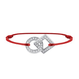 Bracelet Inséparables pavage diamants