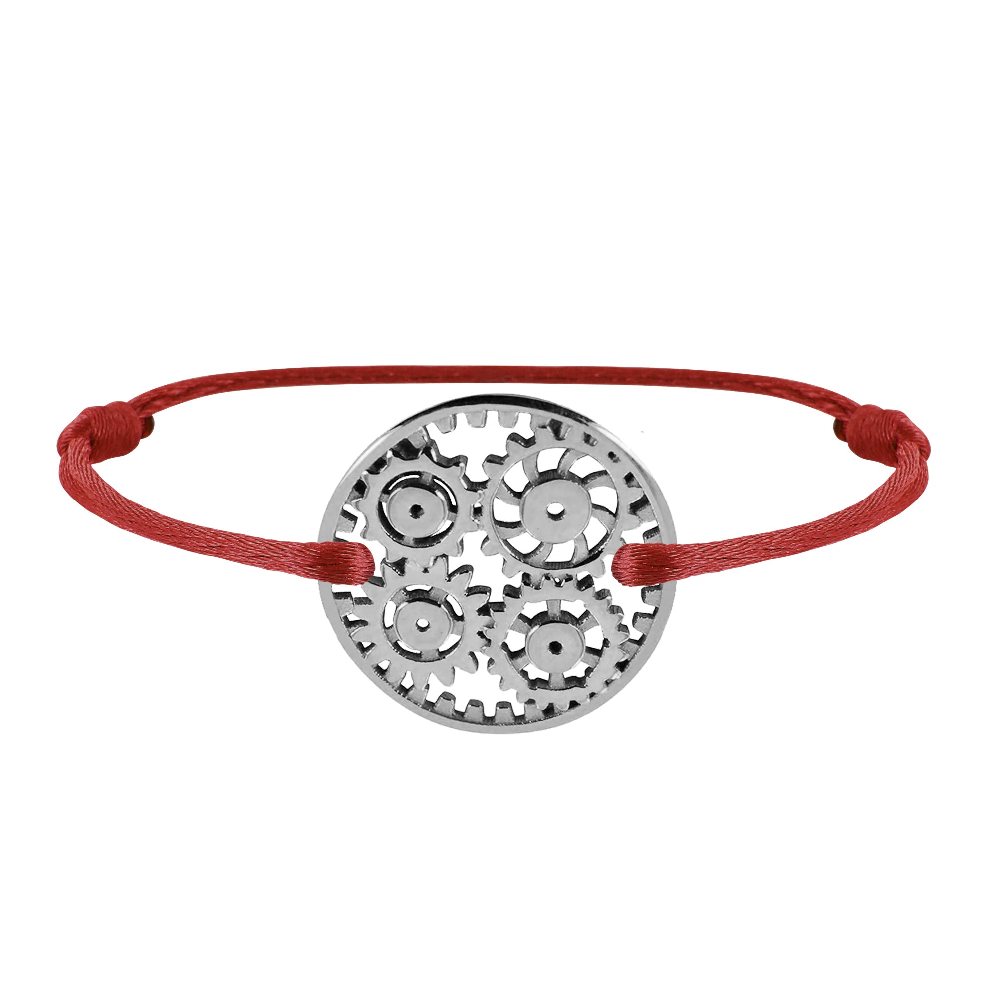 Bracelet lien Engrenages en or