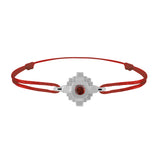 Bracelet Esther Saphir rouge 3 mm