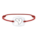 Bracelet Cœur amour lien émotion en or