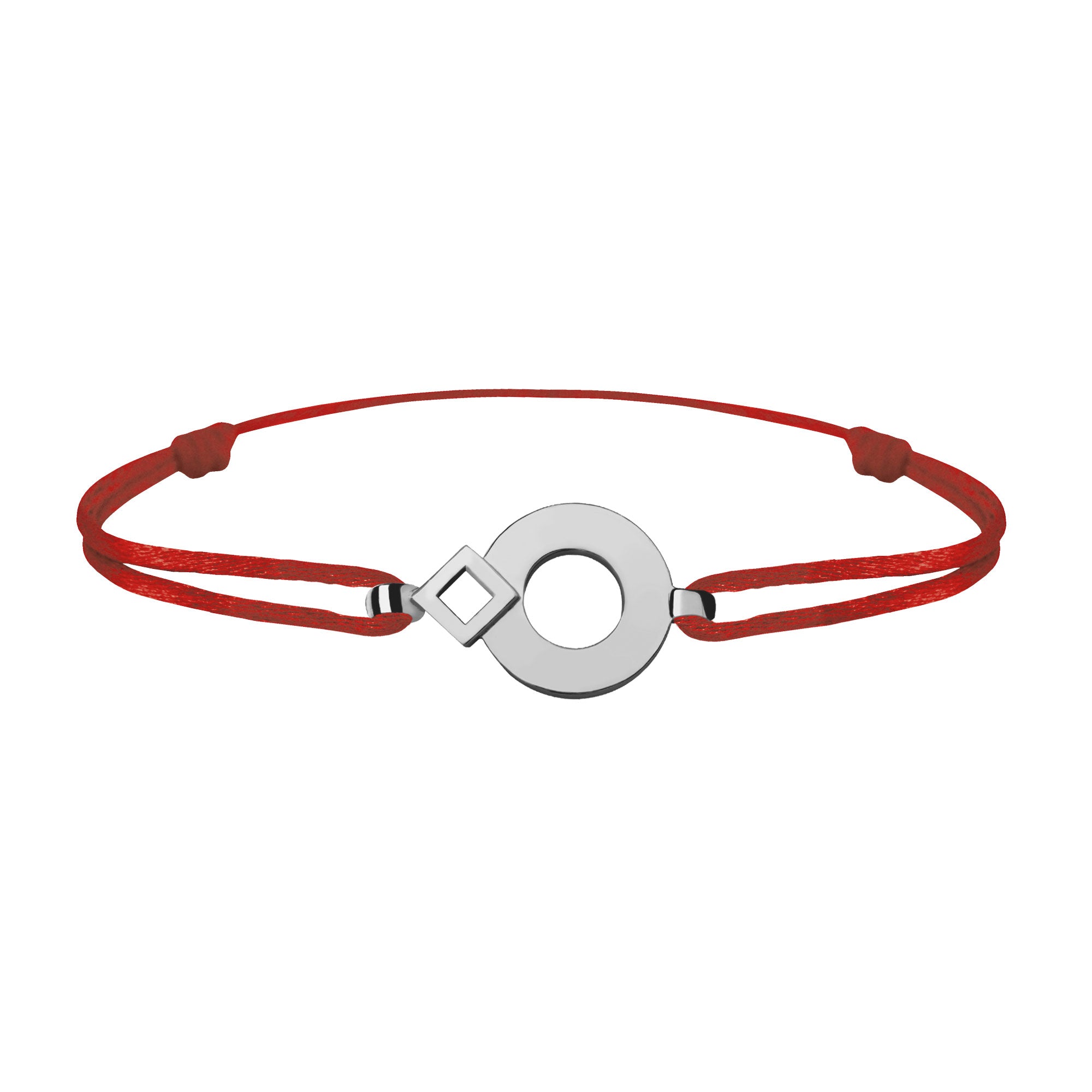 Bracelet link Tournaire signe  eclipse round gold