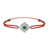 Bracelet Esther Tsavorite verte 3 mm