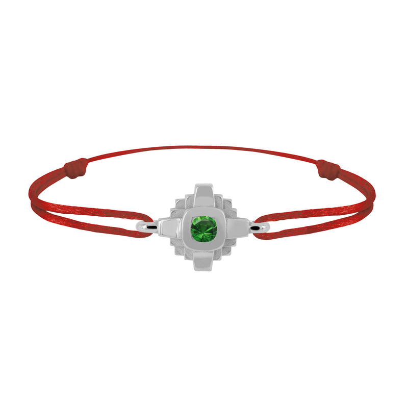 Bracelet Esther Tsavorite verte 3 mm