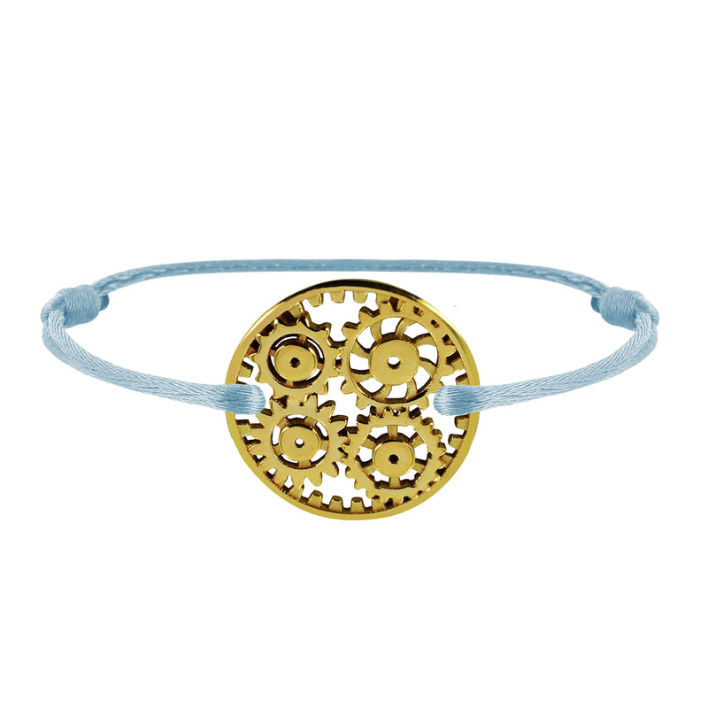 Engrenages gold link bracelet