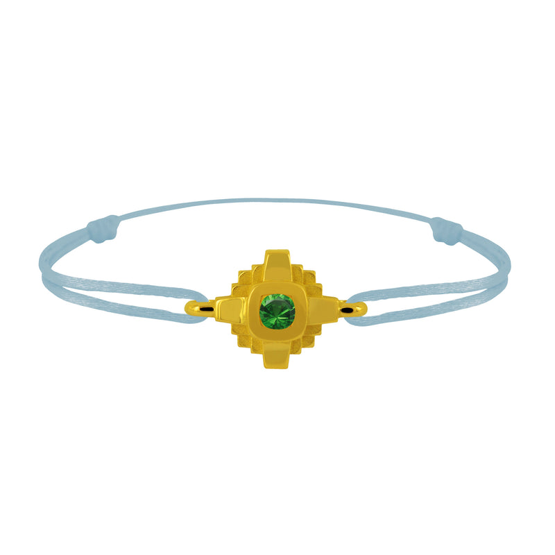 Bracelet Esther Tsavorite verte 3 mm