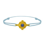 Bracelet Esther Saphir bleu 3 mm