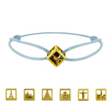 Bracelet Dé de voyage en Or