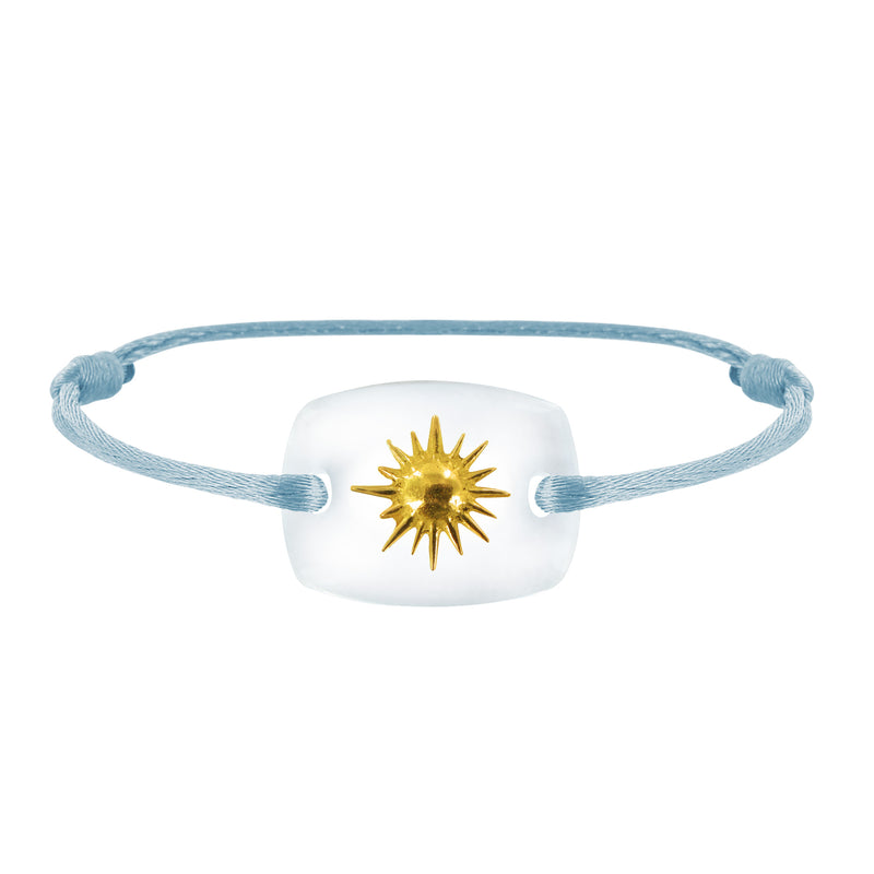 Bracelet Soleil lien émotion en or