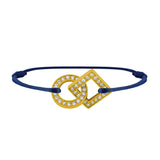 Bracelet Inséparables pavage diamants