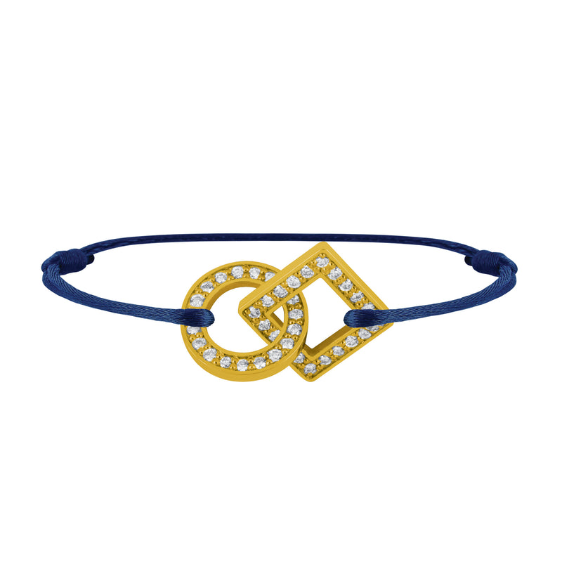 Bracelet Inséparables pavage diamants