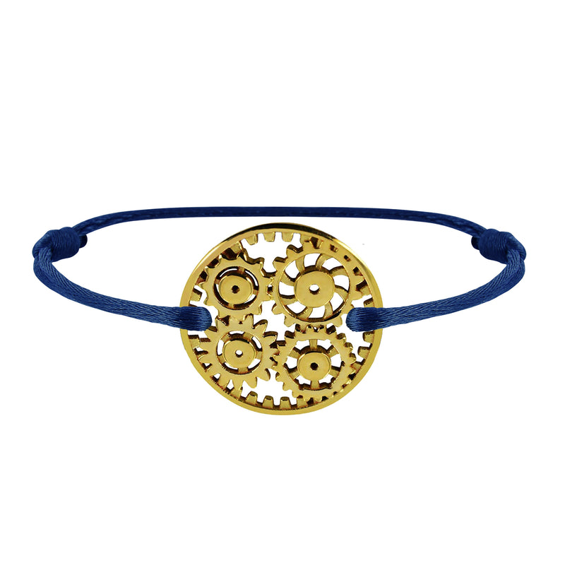 Engrenages gold link bracelet