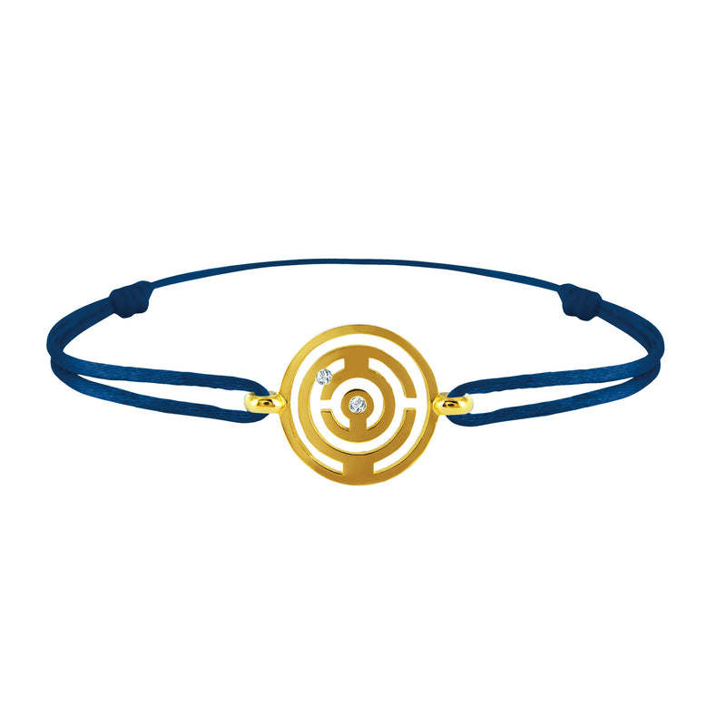 Bracelet Labyrinthe en or