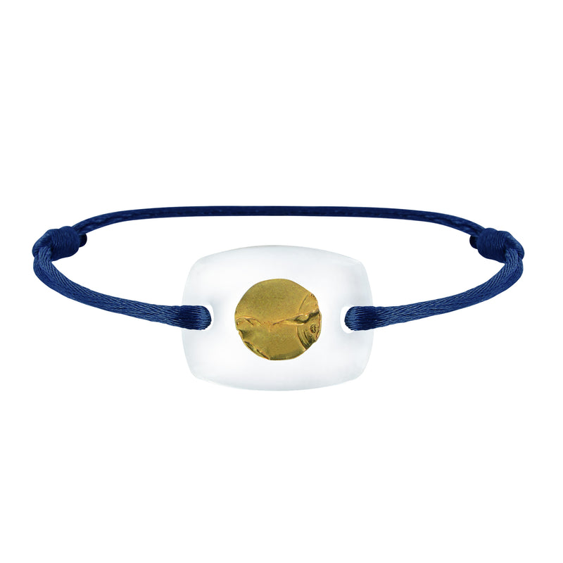 Bracelet Création du Monde lien émotion en or