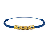Bracelet lien Tournaire tube or cupidon cœur