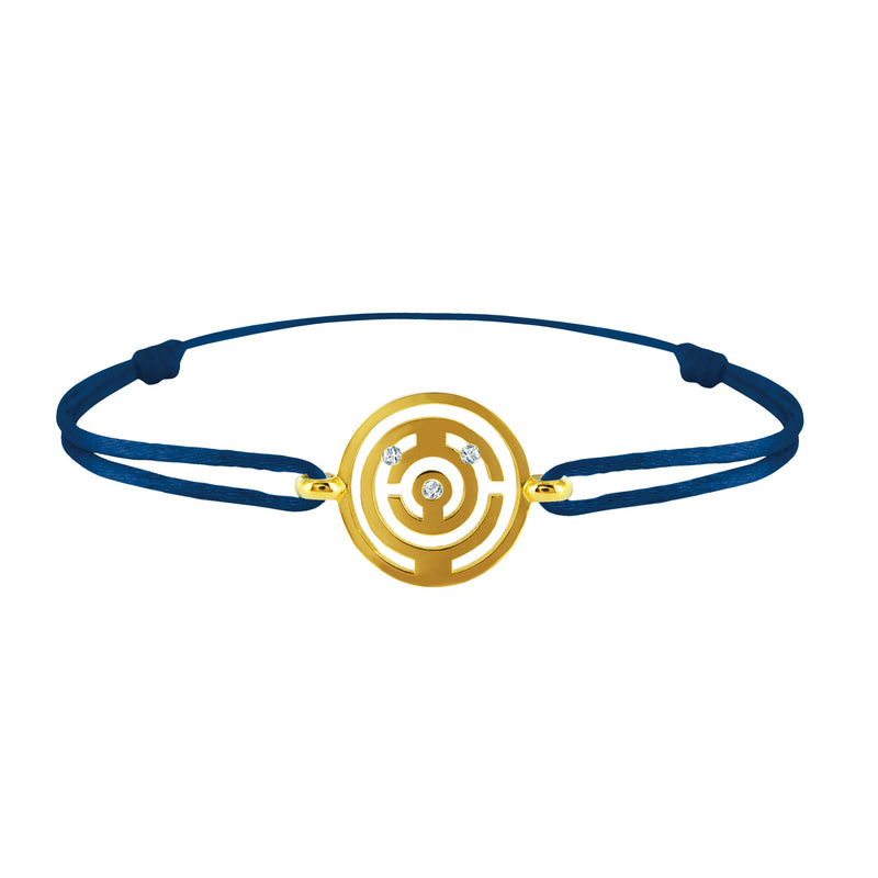 Bracelet Labyrinthe en or