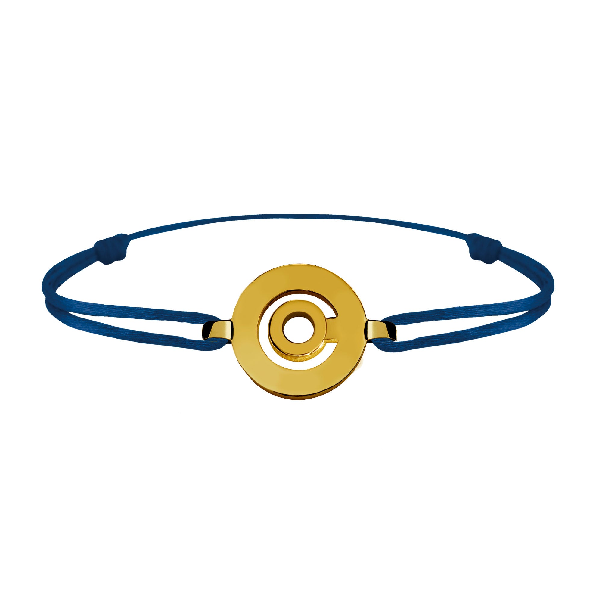 Bracelet Tournaire signe  labyrinth round gold