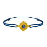 Bracelet Esther Saphir bleu 3 mm