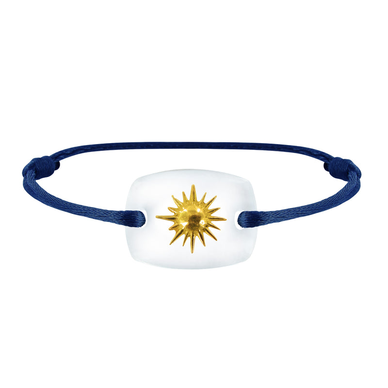Bracelet Soleil lien émotion en or