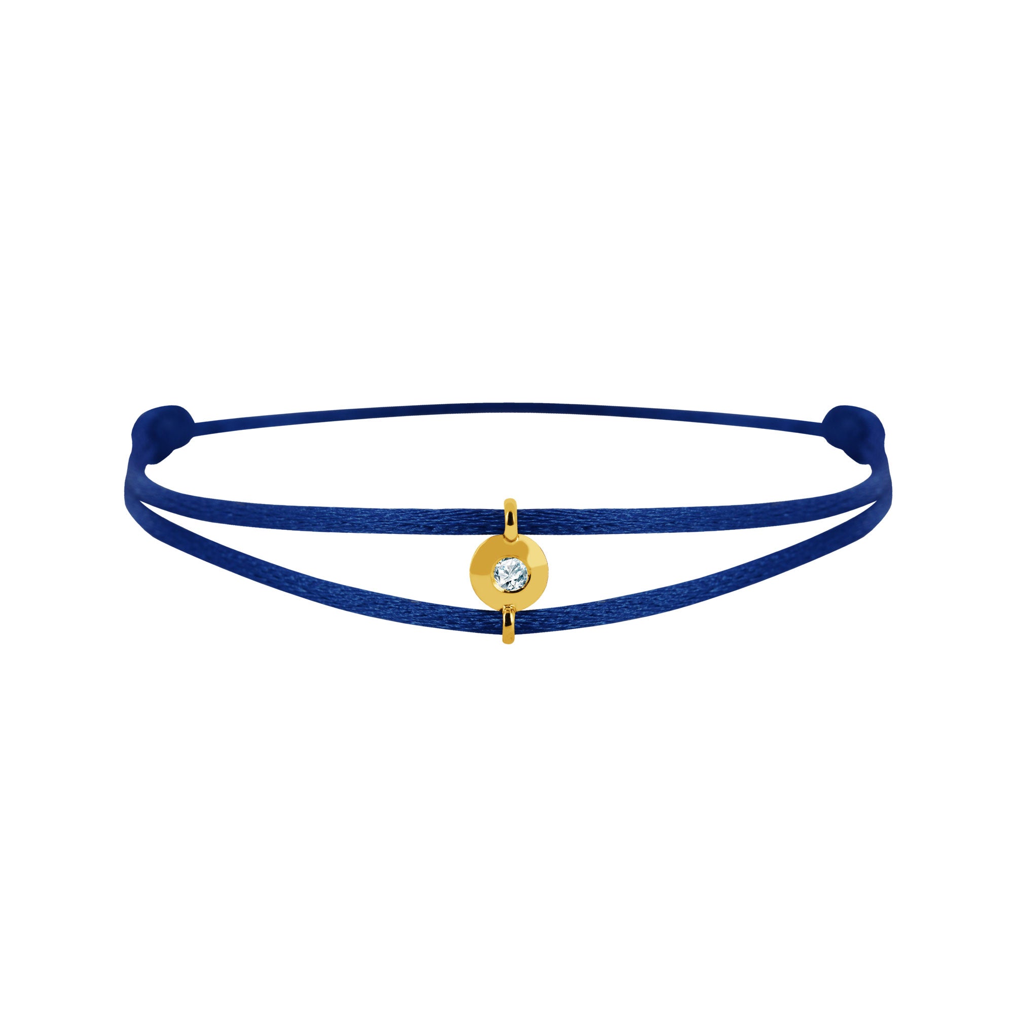 Mon Alchimie Round gold and diamond bracelet