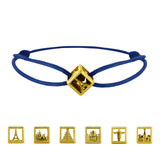 Bracelet Dé de voyage en Or