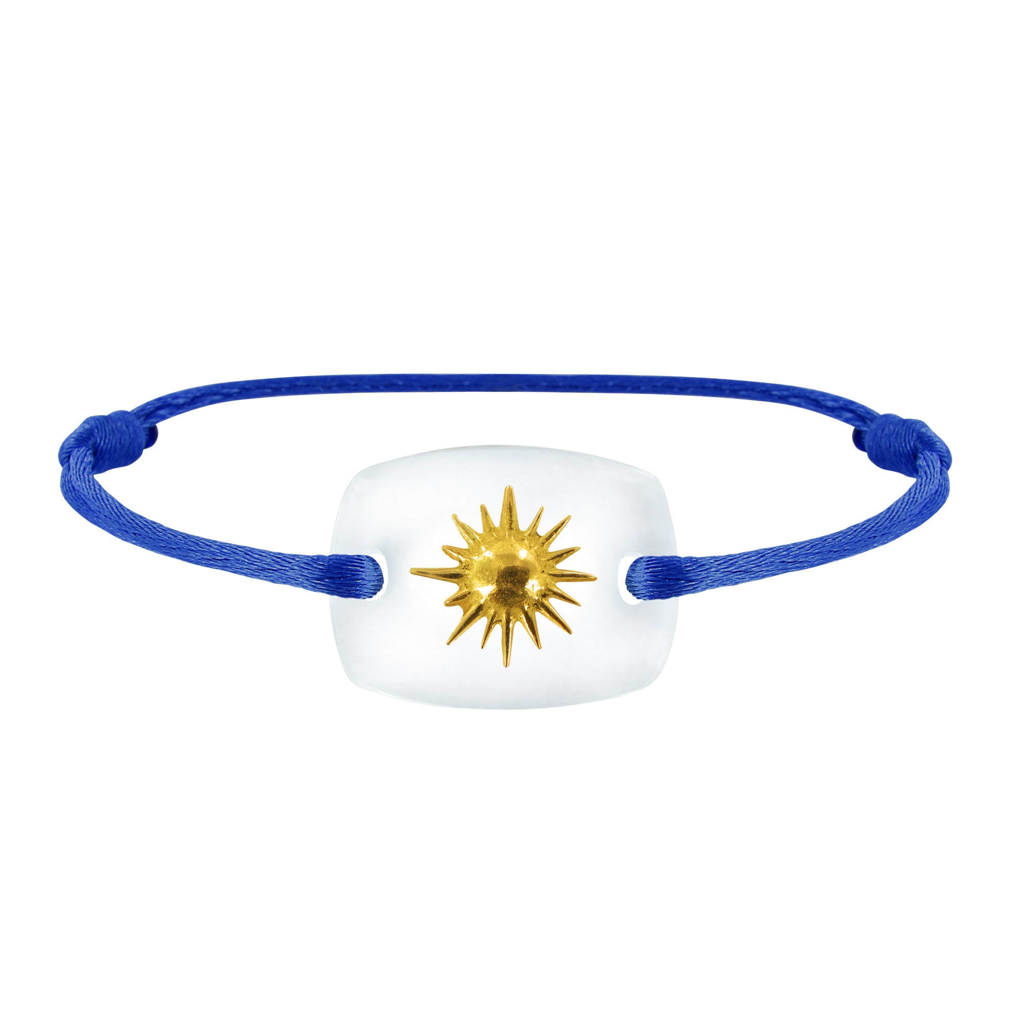 Soleil emotion link bracelet in gold