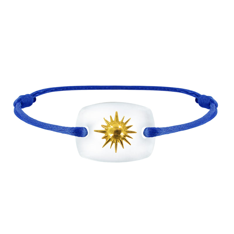 Bracelet Soleil lien émotion en or