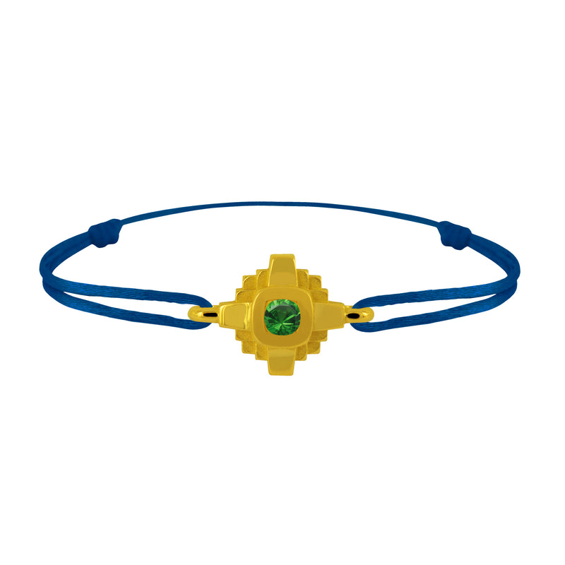 Bracelet Esther Tsavorite verte 3 mm