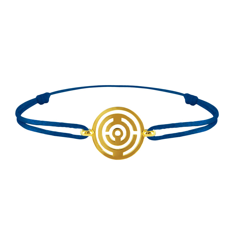 Bracelet Labyrinthe en or