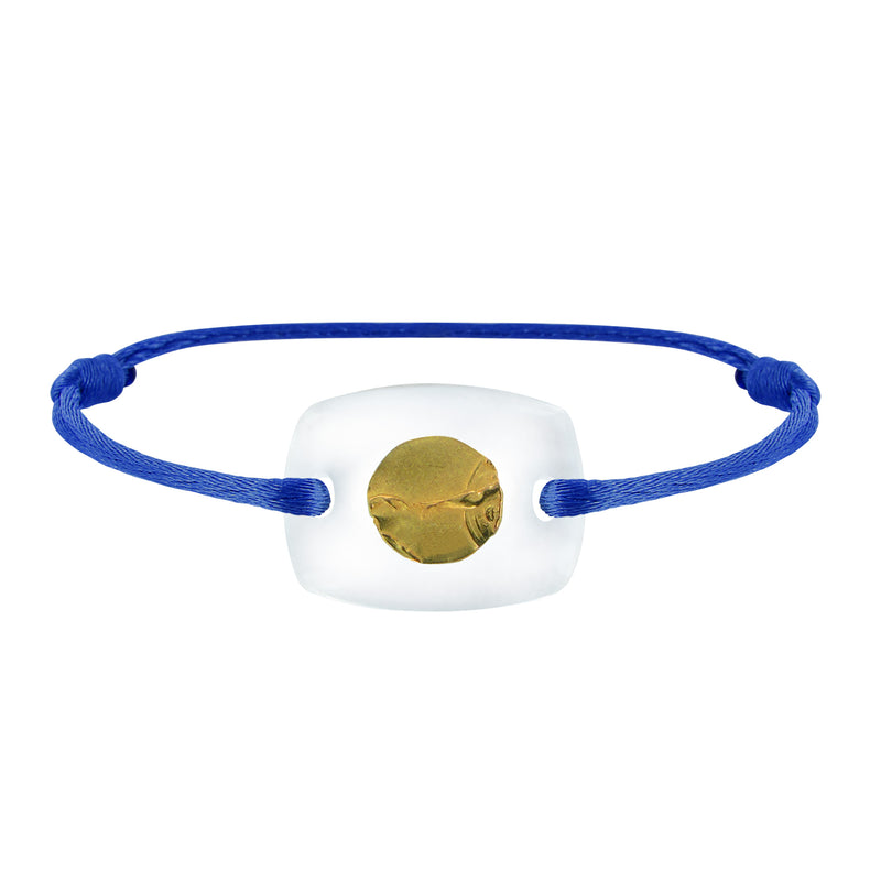 Bracelet Création du Monde lien émotion en or