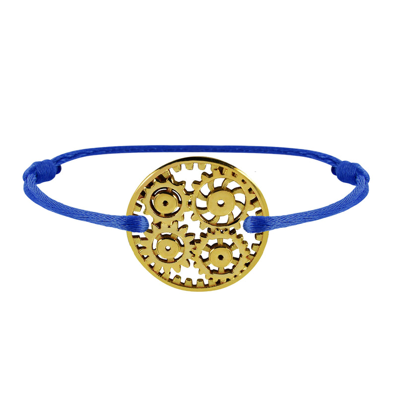Engrenages gold link bracelet