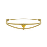 Bracelet Mon Alchimie Triangle en or